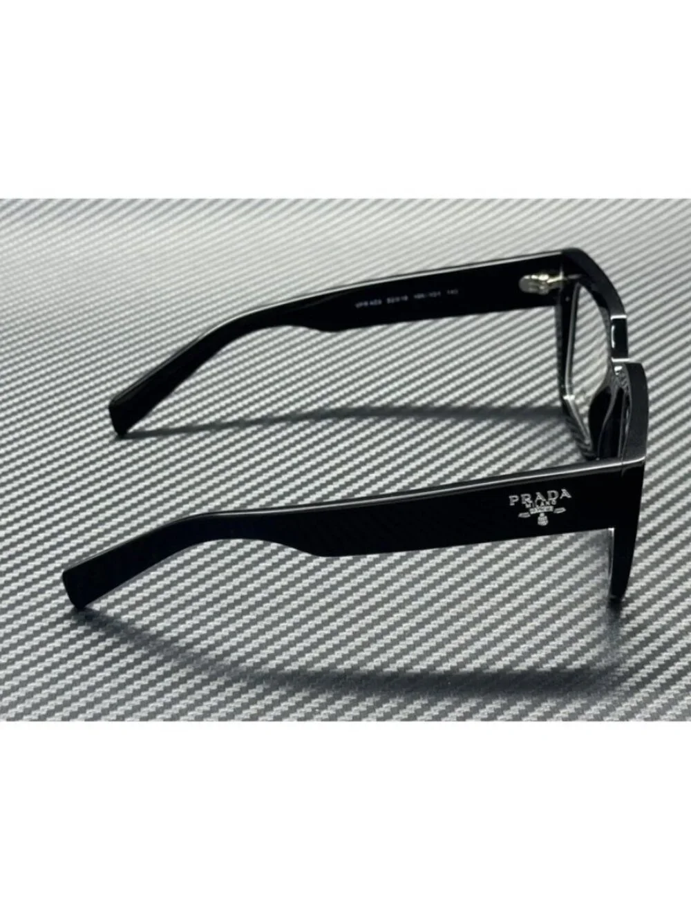 New PRADA Women Black Eyeglasses 52-18-140